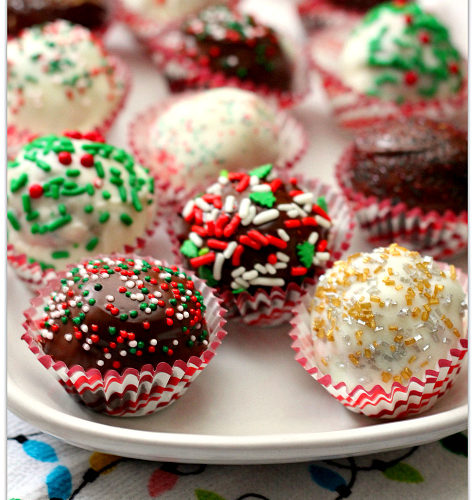 Holiday Truffles with Post Fruity and Cocoa Pebbles | Mama Harris' Kitchen