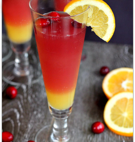 Sunrise Moscato Mimosas | Mama Harris' Kitchen