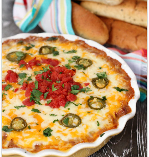 Cheesy Bean Dip with a Kick! #YesYouCAN AD | Mama Harris' Kitchen