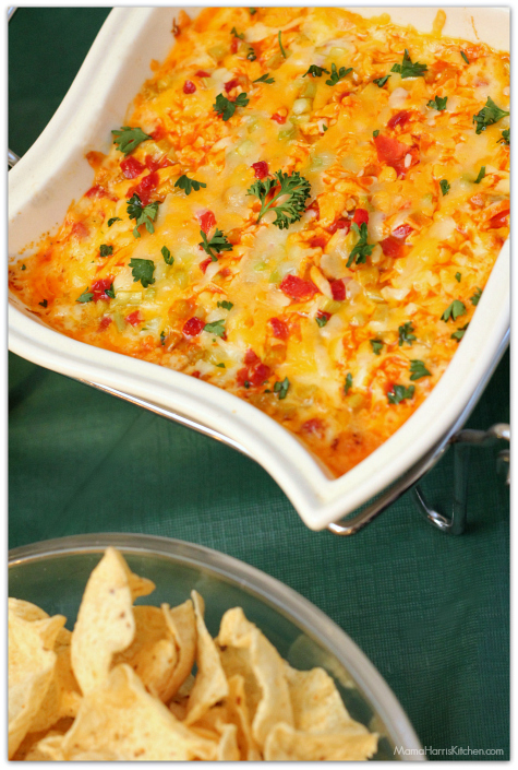 Buffalo Chicken Dip for your BIG Game Day Party! #GameDayGlory AD | Mama Harris' Kitchen