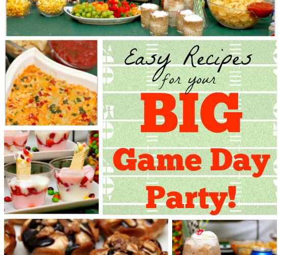 Easy Recipes for your BIG Game Day Party! #GameDayGlory AD | Mama Harris' Kitchen