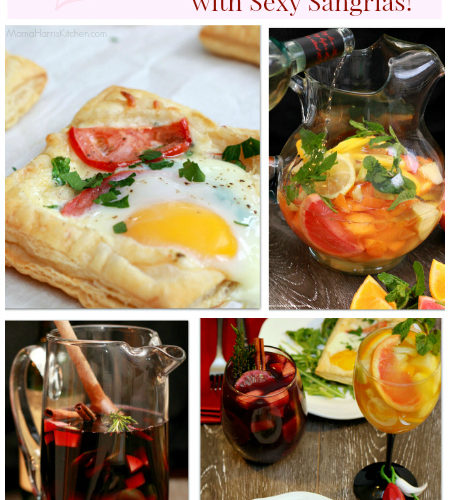 Romantic Brunch Egg Chicken Veggie Tartlets sexy sangrias Msg 4 21+ #EntertainAndPair AD | Mama Harris Kitchen