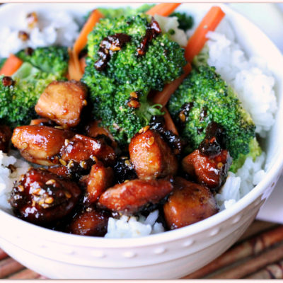 Weeknight Dinner Idea: Quick & Easy Chicken Teriyaki Bowl | Mama Harris' Kitchen