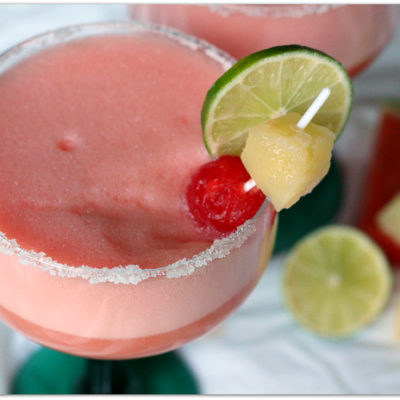 Watermelon Pineapple Margaritas
