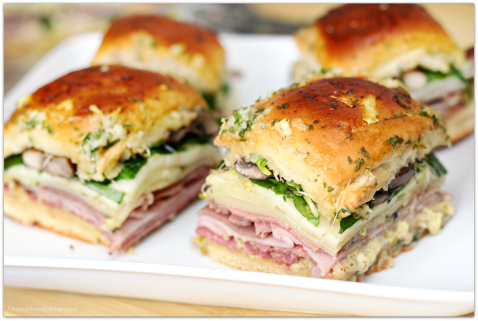 Deli Sandwich Style Sliders | Mama Harris' Kitchen