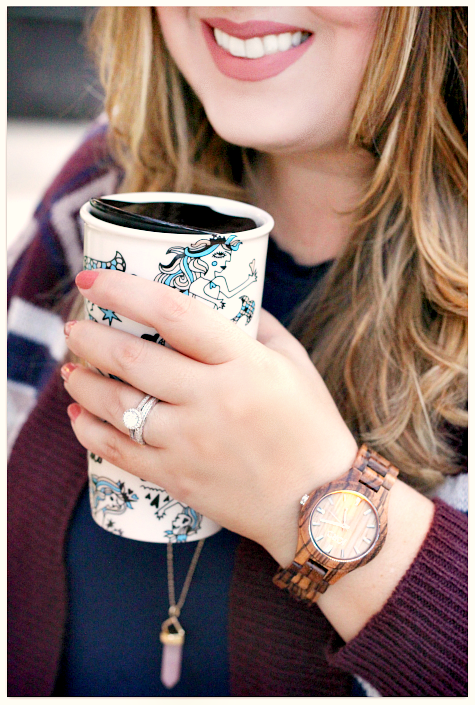 JORD wood watches Fieldcrest Zebrawood and Maple | Mama Harris' Kitchen