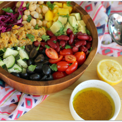 Fresh Lentil Bean Salad AD #LoveALentil #LetsLentil | Mama Harris' Kitchen
