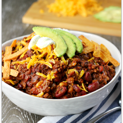Hearty Instant Pot Chili