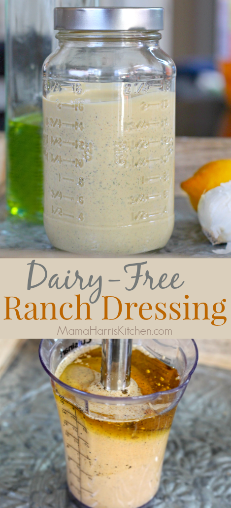 Dairy-Free Ranch Dressing | Mama Harris' Kitchen