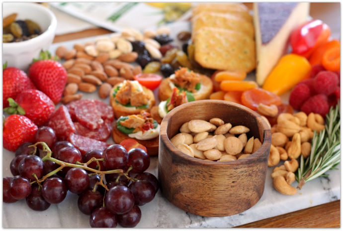 Fresh Entertaining Ideas with Tuna - Charcuterie Board AD #StarKistSelectsEVOO