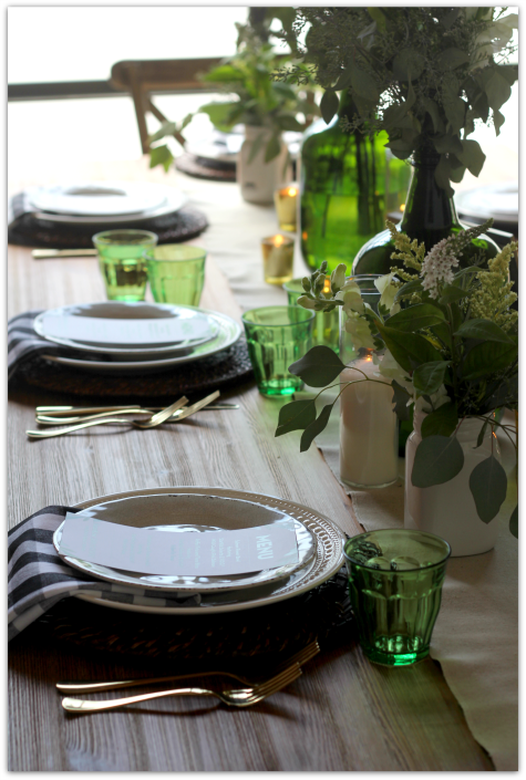 Fresh Entertaining Ideas with Tuna - decor AD #StarKistSelectsEVOO